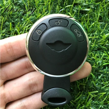 

3 buttons Smart key shell Case For BMW Mini Cooper R56 Replacement Keyless Entry key Fob Car Remote Key Cover Uncut blade