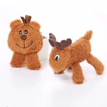 

Pet Cat Toy Brown Bear with Catnip Plush Toys Toy Pet Supplies