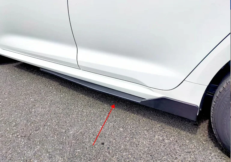 Для toyota corolla боковые юбки бампер спойлер PP и углеродного волокна Материал автомобиля resr крыло спойлер праймер цвет