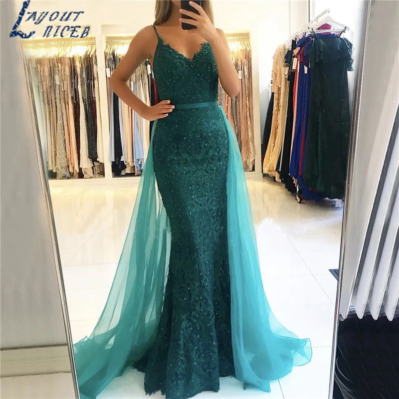 

SZ006 evening dress 2019 beading mermaid prom dresses womens pageant dress formal party dress vestido de festa robe de soiree