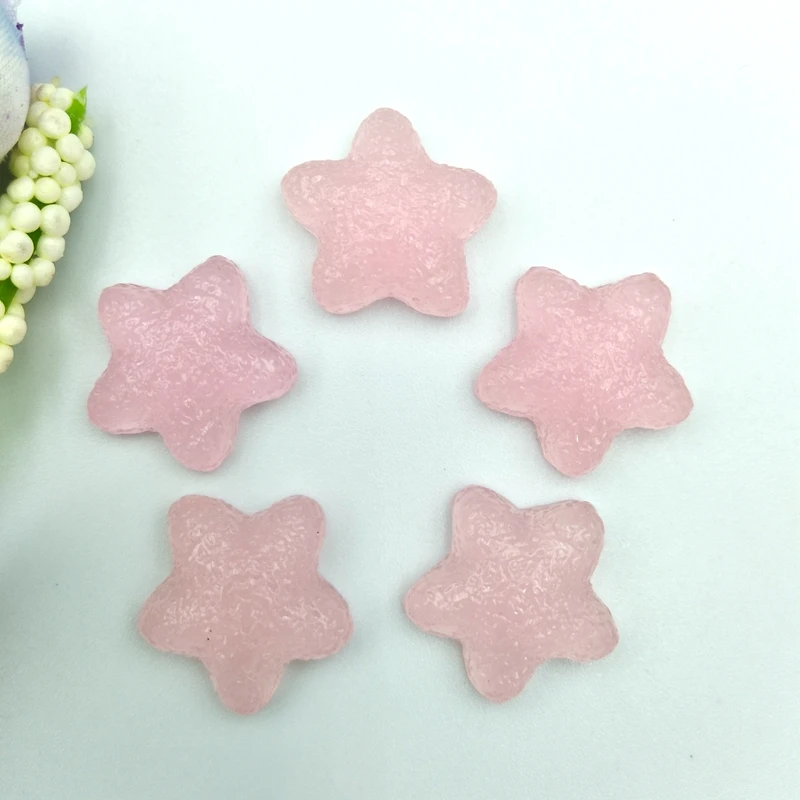 20 шт. новые смолы имитация Звезды Конфеты Flatback форма сердца Моделирование еда DIY скрапбукинг украшения Ремесло