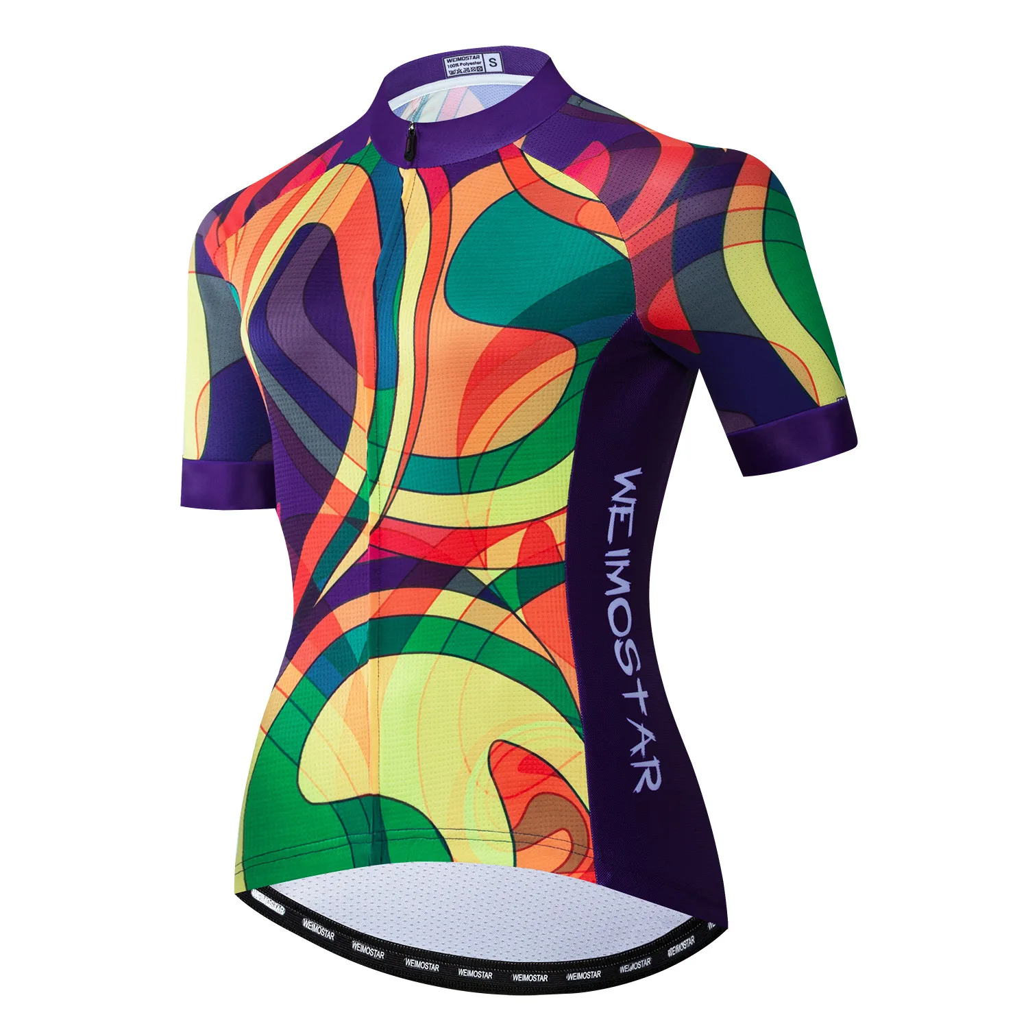 Weimostar велосипедная майка женская с коротким рукавом MTB велосипед Джерси Топы Camisa Ciclismo быстросохнущая велосипедная рубашка одежда для велоспорта - Цвет: Color 14