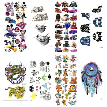 

Temporary Tattoo Paper Body Tatoo Sticker Tatoos Tato Temp Tattos Chest Fake Waterproof Tatto Tatu Stickers Arm