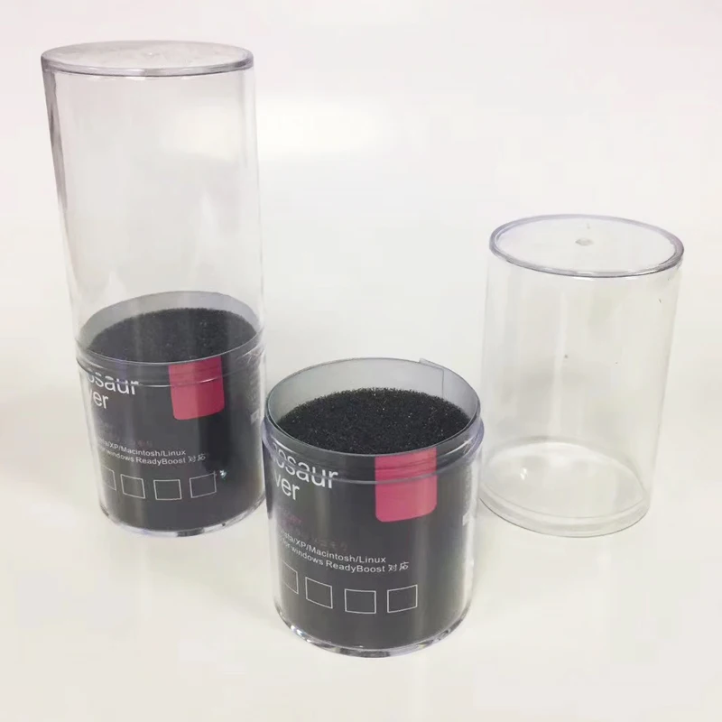 Цилиндрическая Подарочная коробка цилиндрическая упаковочная 5 шт. USB размер