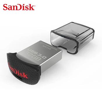 

SanDisk flash drive CZ43 ultra fit usb 3.0 32GB read speed up to 130MB/s 32Gb Pendrive 3.0 Flash memory stick