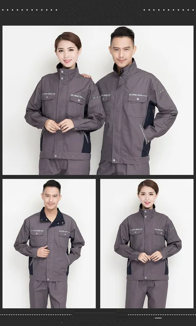 Uniformes de trabajo de otoño e invierno, trajes de soldadura
