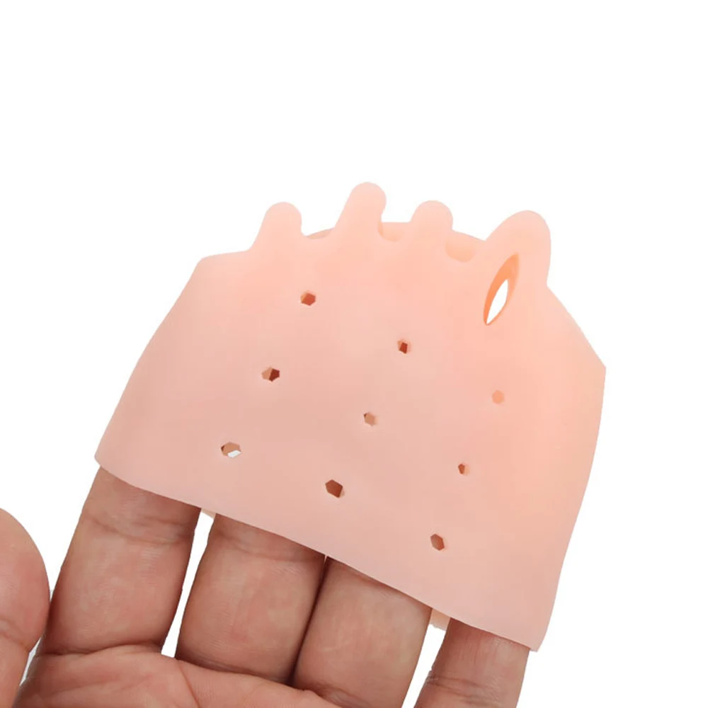 Tcare Foot Care Brace Support Gel Foot Pads, Correct Toes Naturally with Toe Separators Great Choice for Fighting Bunions Unisex