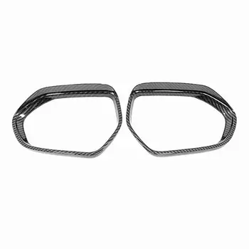 

2 Piece Car Side Mirror Cover Trim Fit For Toyota Camry 2018-2020 Carbon Fiber Car Side Mirror Rain Eyebrow Cover Trims