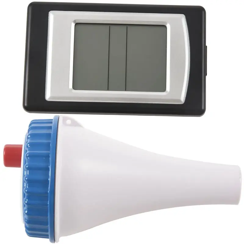 Новый профессиональный цифровой беспроводной термометр для плавательного бассейна с 3 каналами: Время/Будильник/календарь