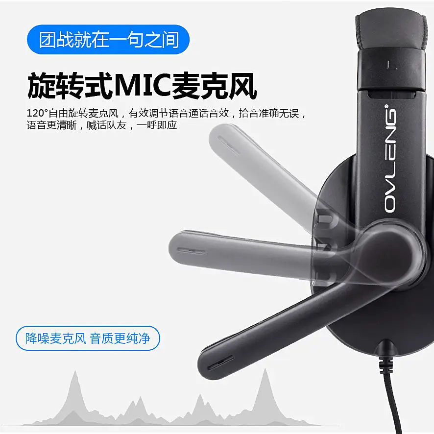 OVLENG P3 Hot Wired Headphones USB Gamer Headsets Bass HiFi Sound Music Stereo Earphone Flexible Adjustable Headset 3 5mm Type C