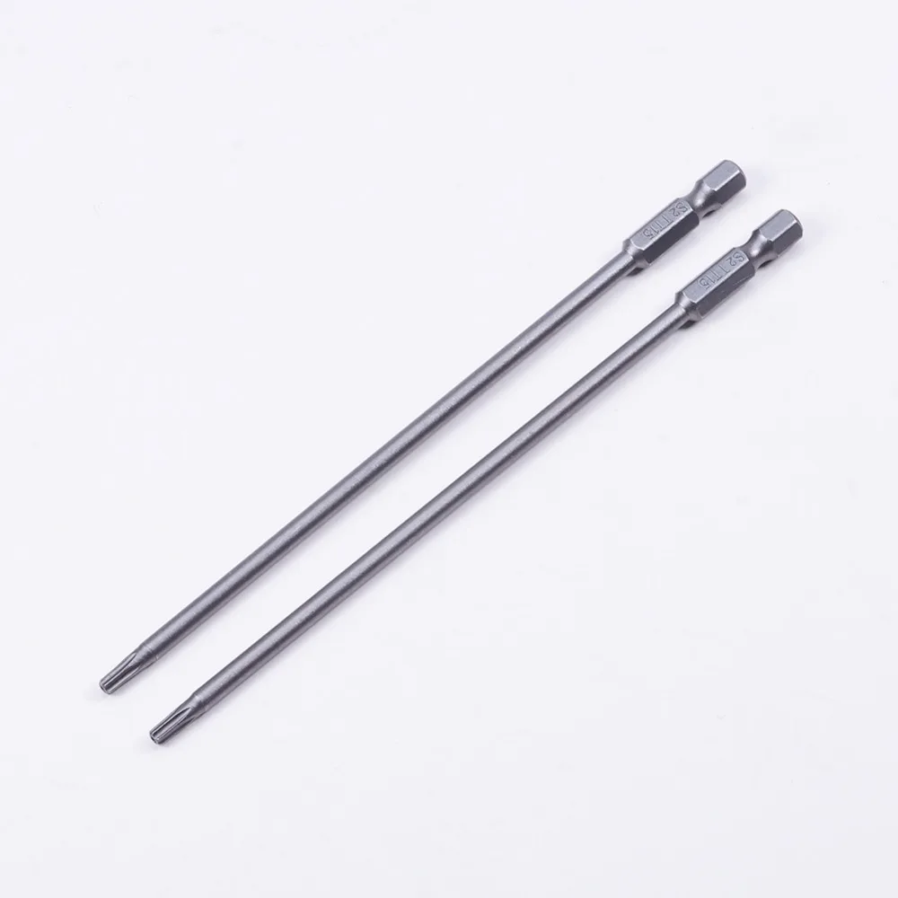 Utoolmart 2/5 шт. отвертка бит S2 100/150 мм Длина 1/4 ''шестигранным хвостовиком Магнитная отвертка бит T8 T10 T15 T20 T25 T27 T30