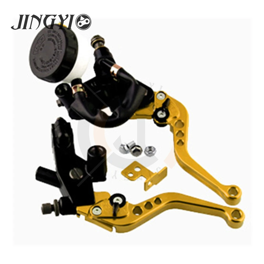 NJ-001-JIN Тормоз мотоцикла сцепления насос рычаг гидравлический для Honda adv 150 dax dio crf cb 300r cb750 cb1000r Африка Твин crf1000l cb600f - Цвет: NJ-001-JIN