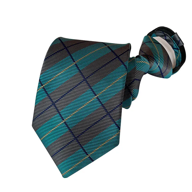 33 цвета Роскошный мужской предварительно завязанный Галстук унисекс тканые жаккардовые полосы Пейсли плед галстук с молнией вечерние платья Свадебный галстук подарок - Цвет: LD-B15