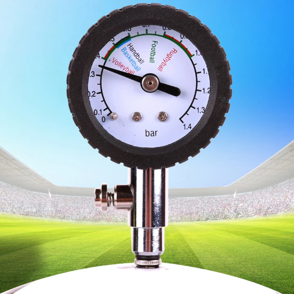 

Basketball Football Volleyball Accesoories Sports Equipment Air Pressure Gauge Barometer Tool