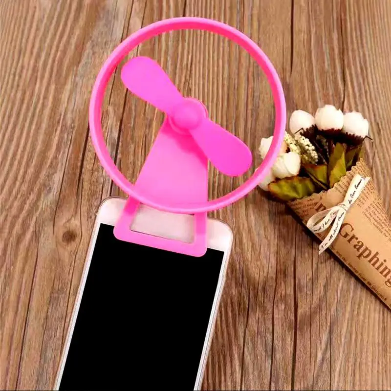 Mini Portable Micro USB Fan For iPhone 5 6 Hand Fans For Samsung HTC Sony Android OTG Smartphones USB Gadget