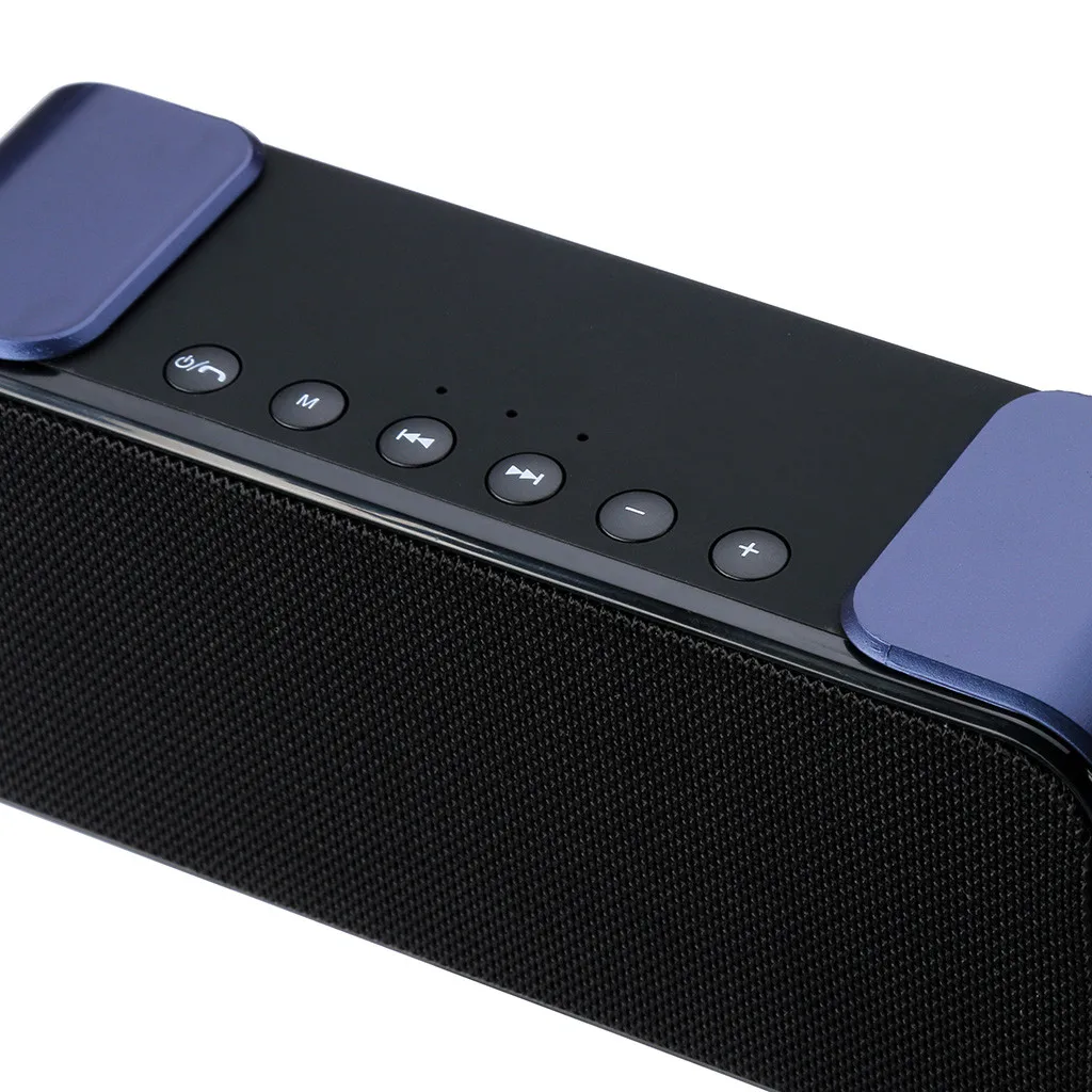Беспроводной Bluetooth динамик объемный открытый динамик портативный сабвуфер супер бас стерео громкий динамик s