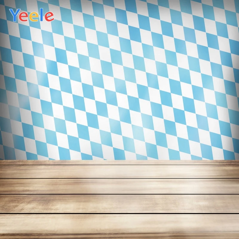 

Yeele Oktoberfest Carnival Party Wood Squares Decor Photography Backdrops Personalized Photographic Backgrounds For Photo Studio