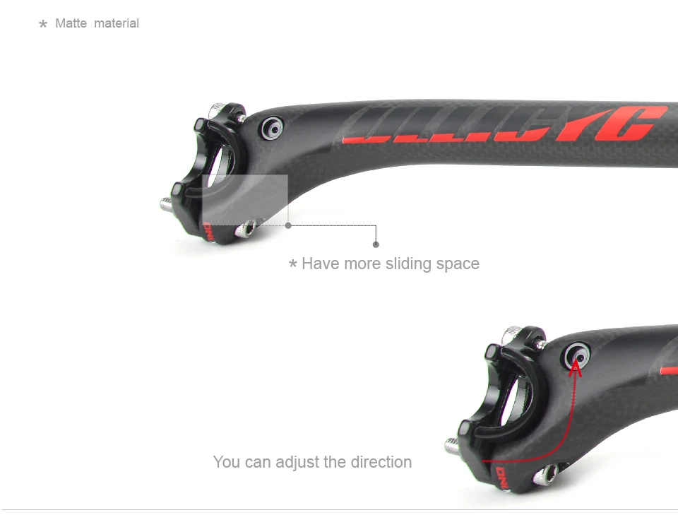 Potence De Vélo En Alliage D'Aluminium - Réglable 31.1-32.5 Mm - Pour Route Ou VTT - Ultralégère
