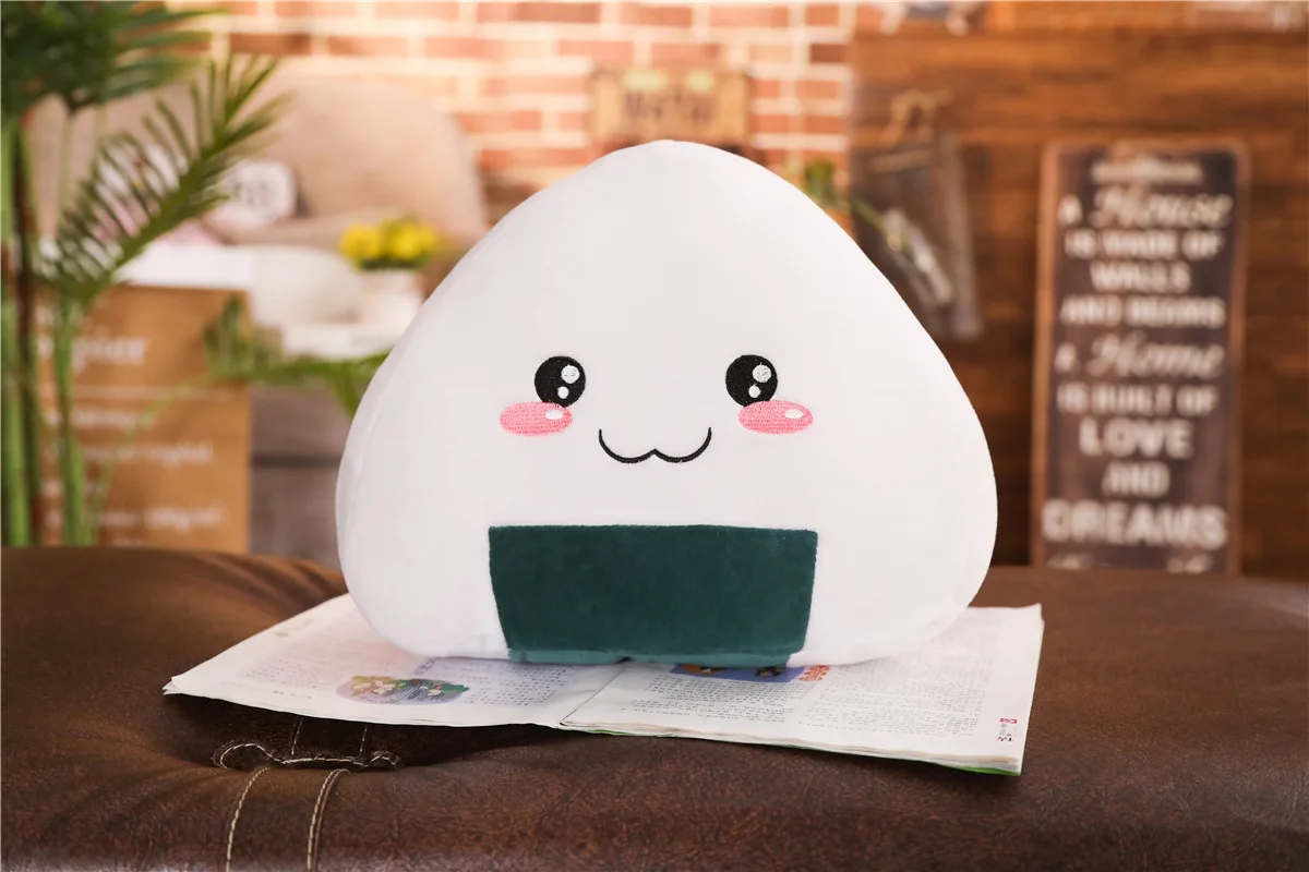 Manufacturers Direct Selling Cute Expression Rice Roll Pillow Plush Toys Cushion Hand Warmers Students Nap Lying Pillow Wholesal