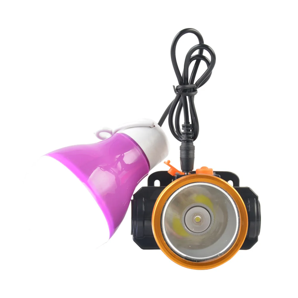 9W LED headlight night riding night fishing portable lighting rechargeable bright headlamp