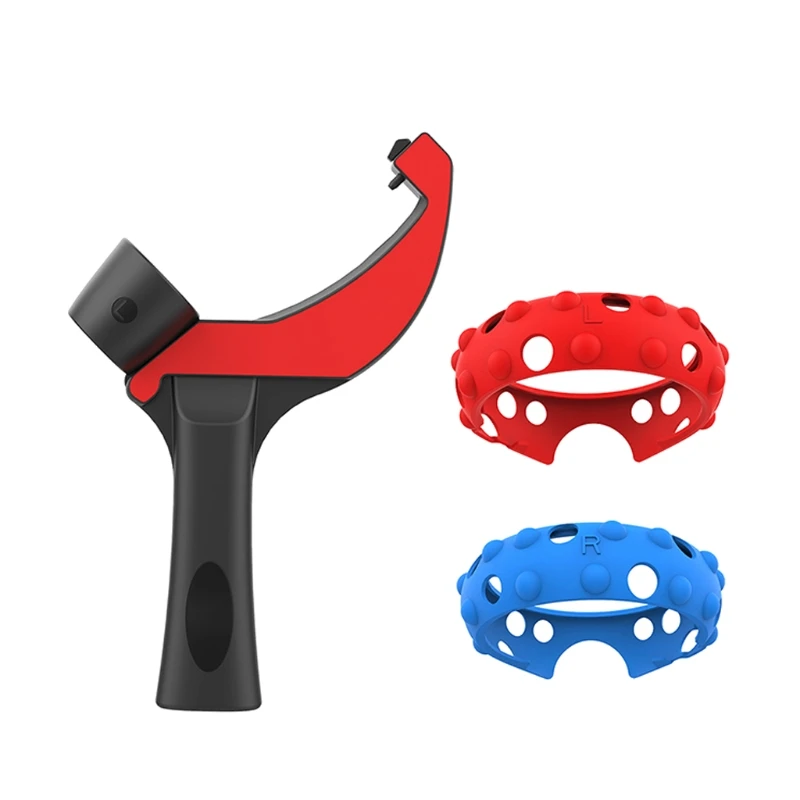 Mango de agarre de paleta de tenis de mesa para Quest Rift S, controlador táctil VR Game 96BA