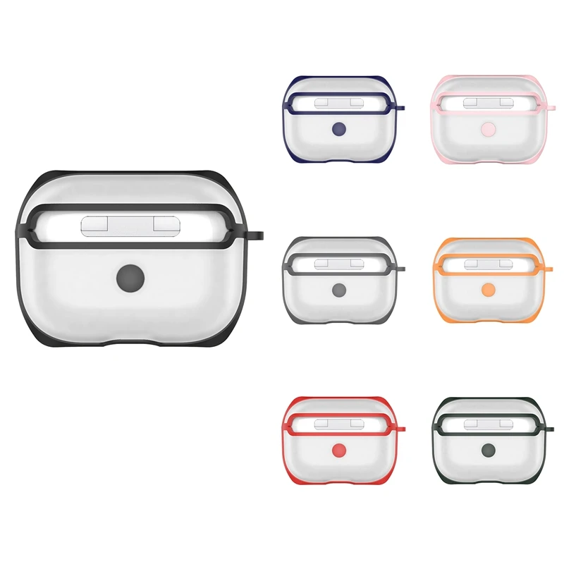 

Hard Clear Protective Case For Pro Transparent Cover Anti-Fall Sleeve with Carabiner