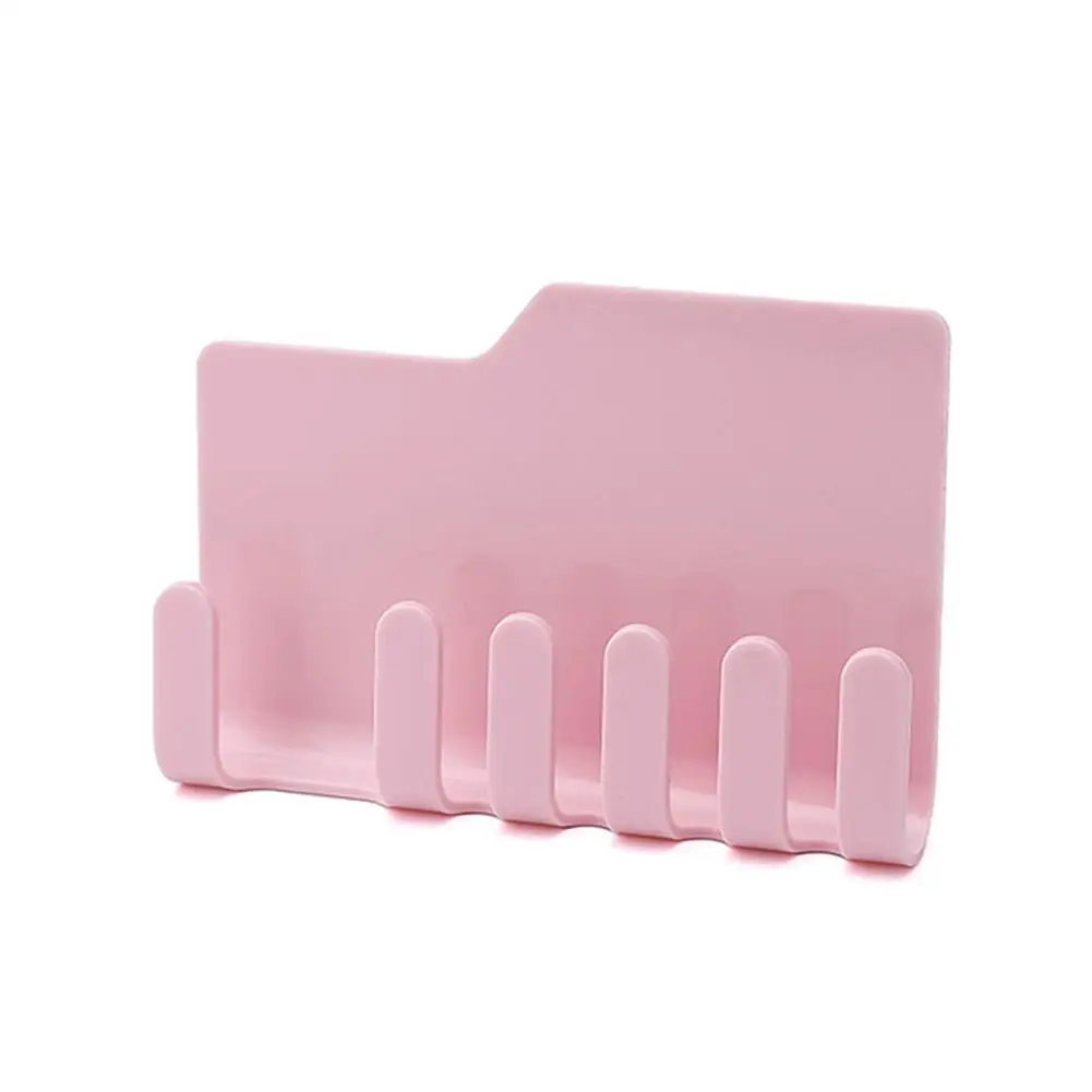 Pink HobbyLane настенный самоклеющийся держатель для зубной щетки для хранения бритвы держатель для зубной щетки - Цвет: Pink