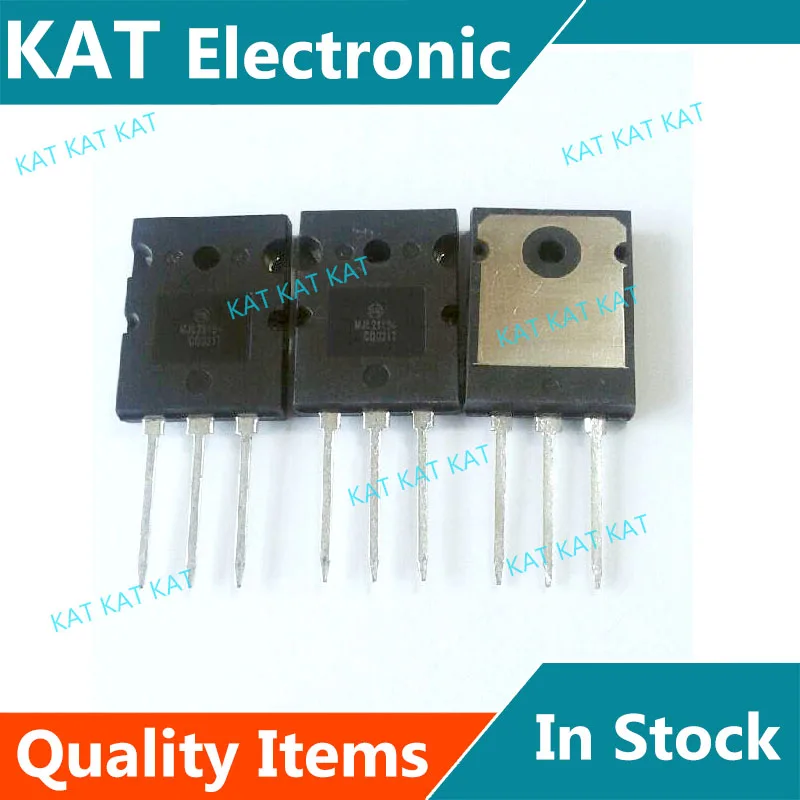 Paire De Transistors Motorola MJL21193 + MJL21194 - Transistors Complémentaires Pour Amplificateurs Audio De Puissance