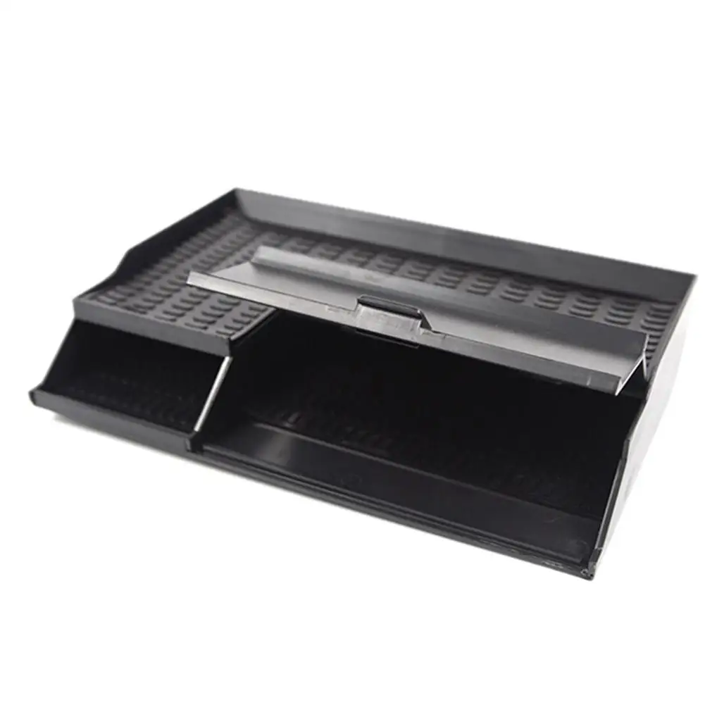 

Car Central Armrest Box Storage Glove Compartment Durable Dashboard Storage Box For Tesla Model 3 2018-2019