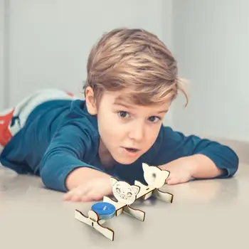 

DIY Wooden Hole Imaging Materials Science Experiment Model Kit School Projects Teaching Educational Equipment