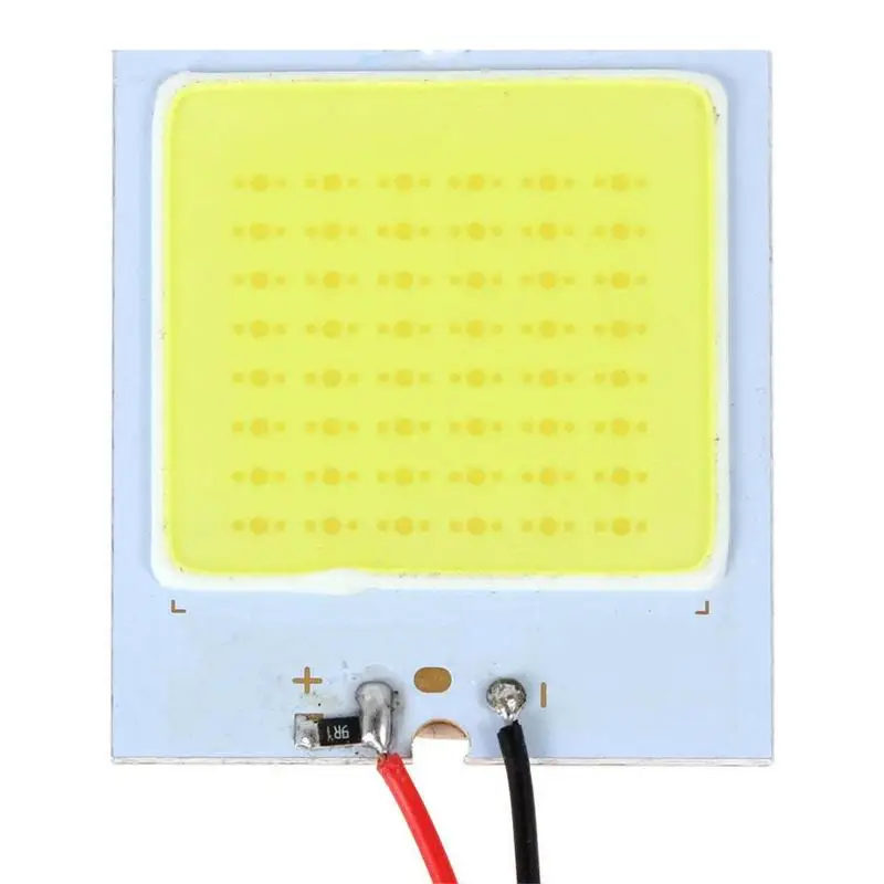 T10 C5W COB 16 24 36 48SMD белая автомобильная светодиодная парковочная панель для салона