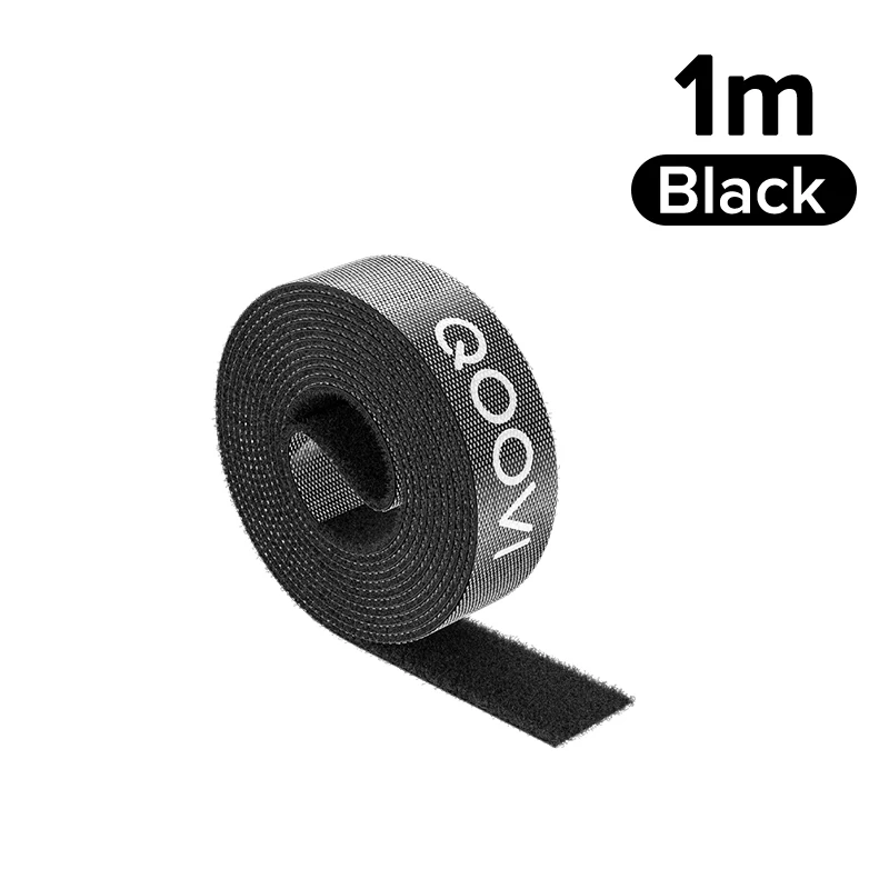 1m Black Velcro