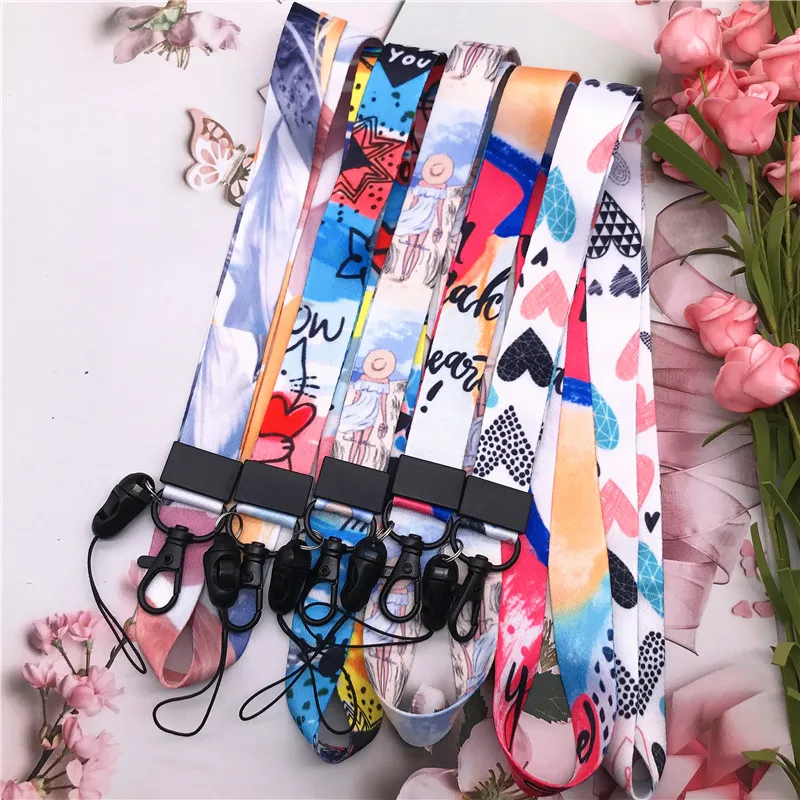 Мобильный телефон милые девушки красочные граффити DIY металлический зажим