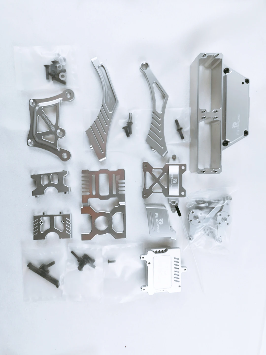 FID RACING Алюминий полный набор Модернизированный Запчасти для LOSI DBXL-E Запчасти