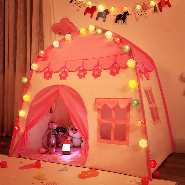 1.3M Children's Indoor and Outdoor Castle Tent Baby Princess Play House Boy Girl Play House Children's Gift Toys For Christmas 3
