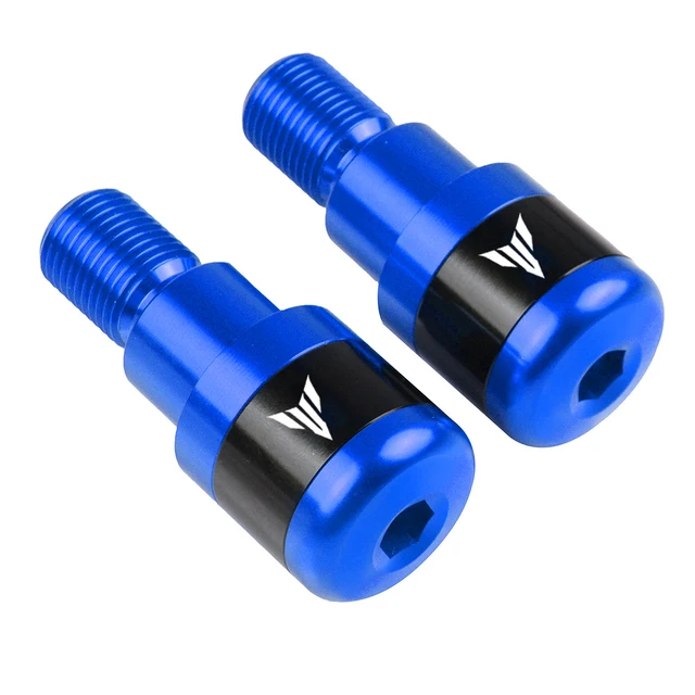 2021 NEW Motorcycles Handlebar Grips Plug Slider Handle Bar Ends Fit For YAMAHA MT03 MT07 MT09 MT10 MT 03 07 09 10 TRACER 900 GT A-blue