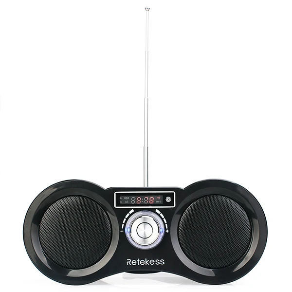 RETEKESS V113 Камуфляж цифровой стерео fm-радио USB/TF карта динамик MP3 музыкальный плеер с пультом дистанционного управления приемник радио F9203M
