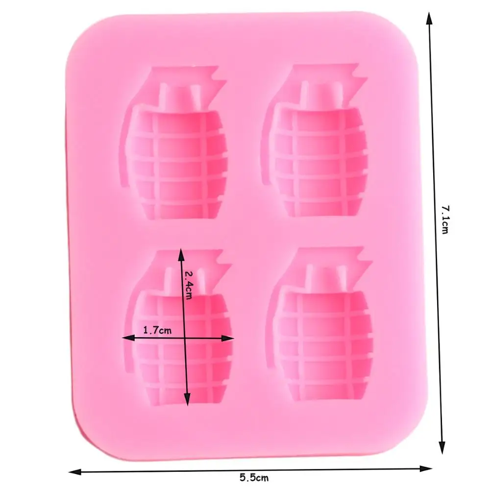 3D игрушечное оружие силиконовые формы для детского дня рождения шоколадная помадка для кекса формы для украшения торта инструменты конфеты формы для полимерной глины