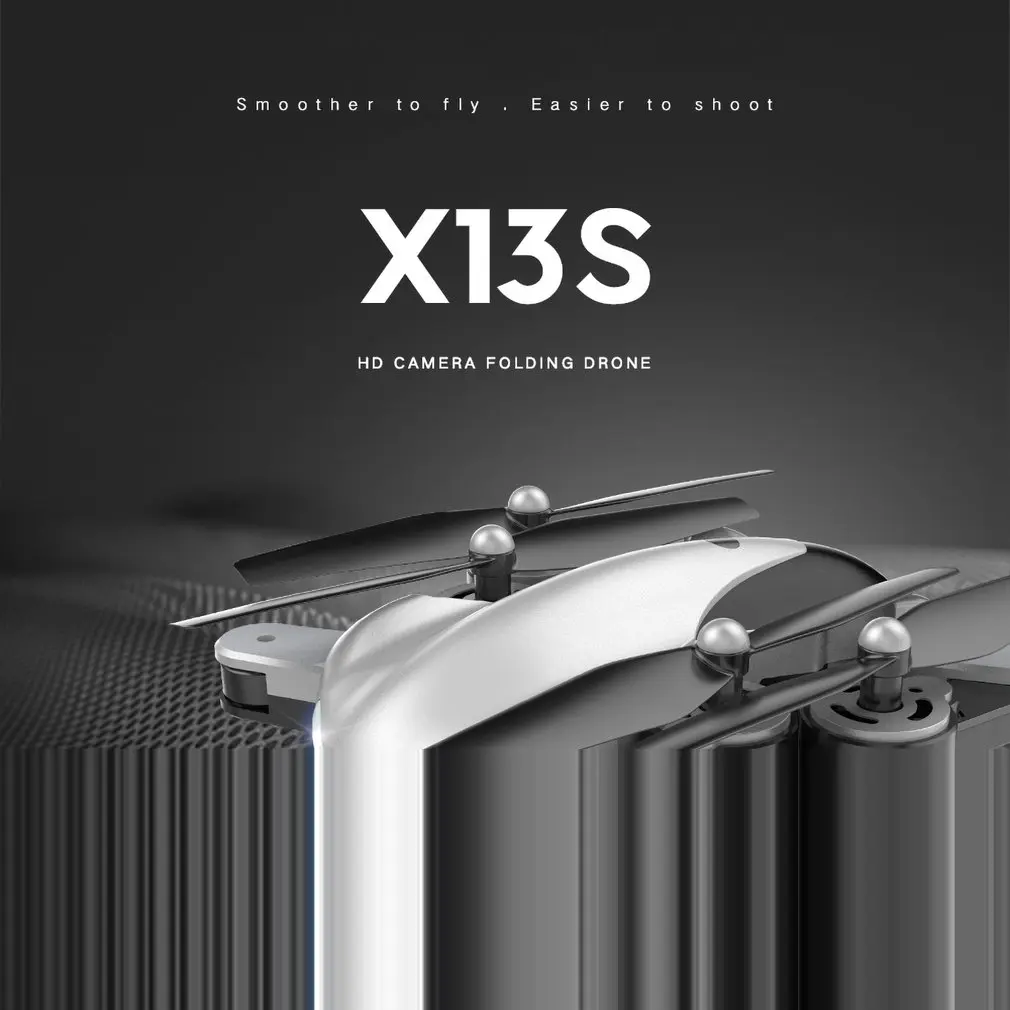 X13S складной Радиоуправляемый Дрон 1080 P/4 K камера жесты Фото Видео оптическое положение потока Вертолет Самолет обеспечивает стабильный полет