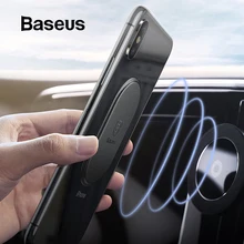 Baseus кожаный лист для магнитного автомобильного держателя телефона, маленький и тонкий магнитный диск, железная пластина, магнитный держатель для мобильного телефона