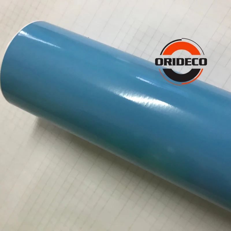 light blue glossy vinyl wraps