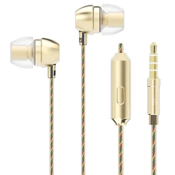 

In-ear Headphones Wire with Mic Sound Quality Heavy Subwoofer Universal Handphone