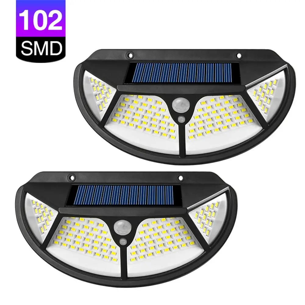 

Outdoor Solar Street Light Motion Sensor Ip65 Waterproof Led Wall Lamp Solar Powered Garden Light Outdoor Lighting Led Lamp