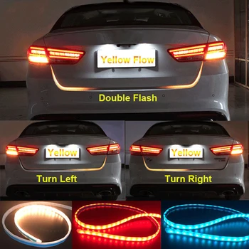 

LED Car Trunk Lighting Neon Strip Car Flexible Decorative Light Lamp Strip