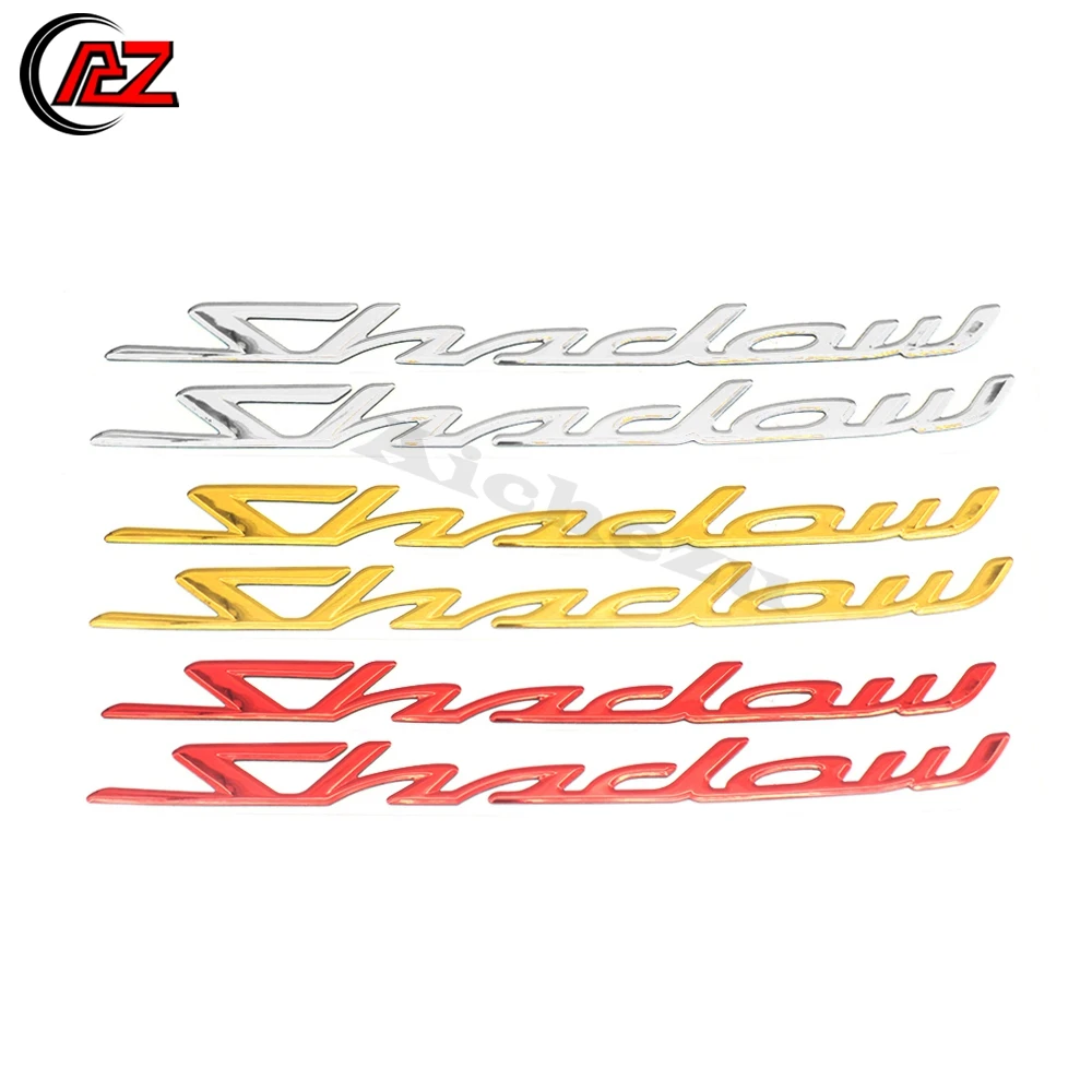 3D Gas Tank Pad Decal Stickers Moto Protector Decals Emblem Badge For Honda Shadow Spirit Sabre Aero ACE 1100 VT1100C VT500C 750 Gold