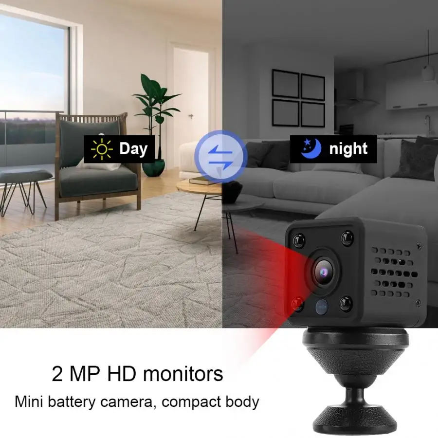 Camaras de seguridad WJ01 мини умный дом безопасности батарея IP камера 1080P поддержка для tuya для Alexa 110-240 В