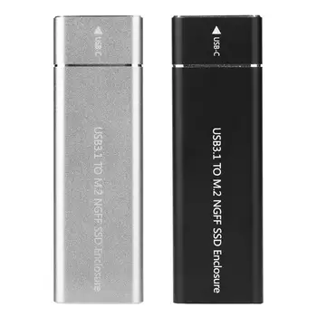 

External Enclosure Hard Drive Disk Case TypeC M.2 NGFF HDD Box SSD Solid State Disk 6Gps For M.2 SATA USB 3.1 2260/2280