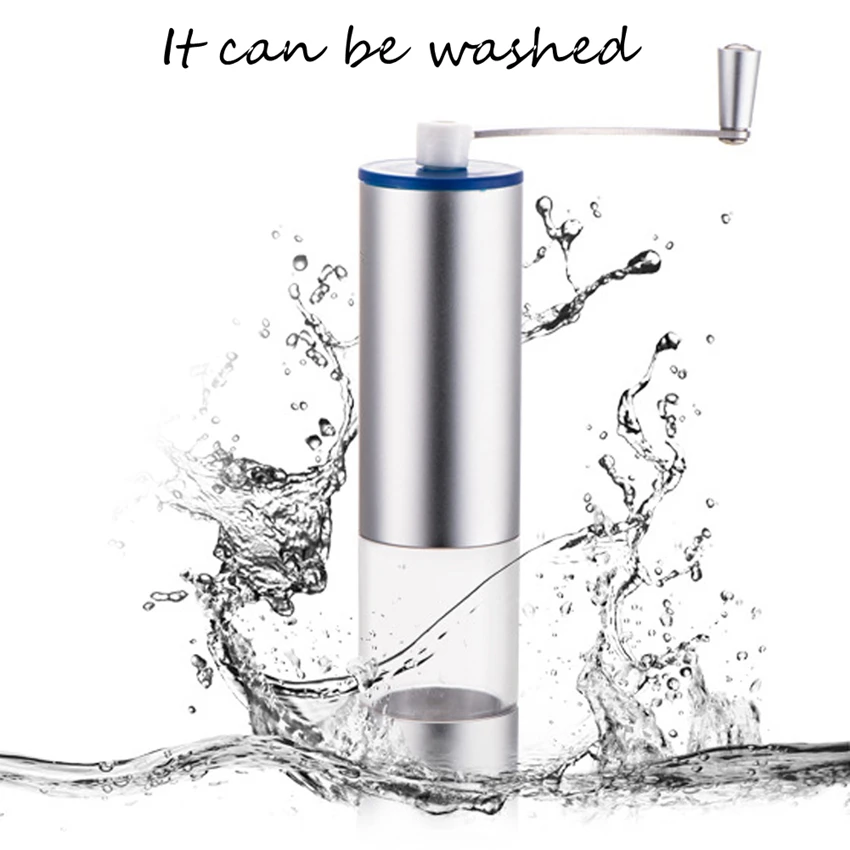 Ручная кофемолка керамическая ядро Домашняя Кухня Мини ручная моющаяся