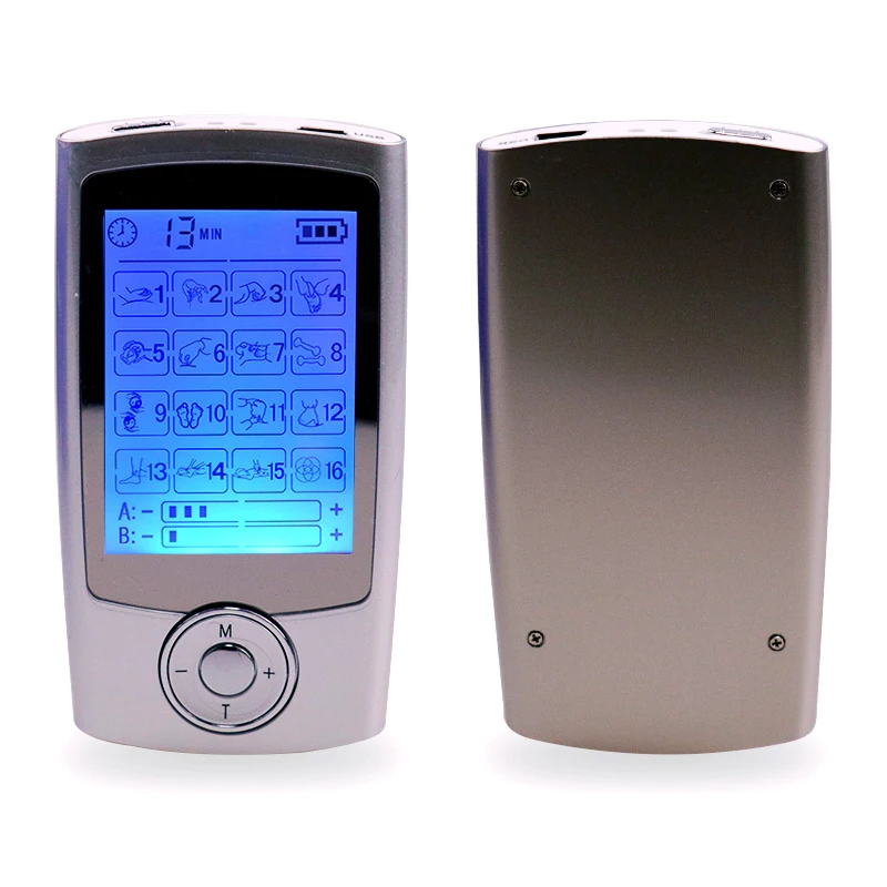 Цифровой электронный импульсный массажер Smart Health устройство для снятия боли в