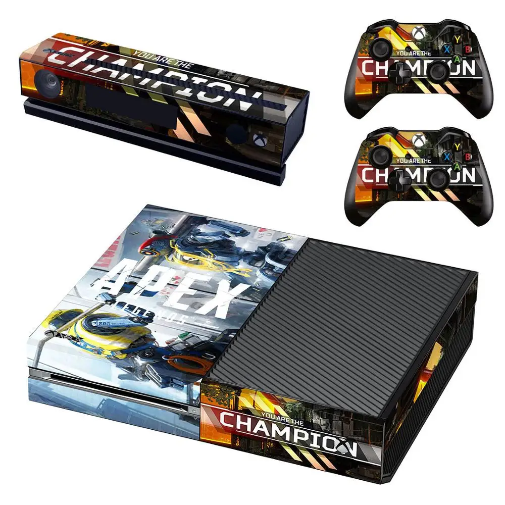 Для xbox one Наклейка s Apex legends наклейки на кожу стикеры Adesivo для xbox one консоль Kinect два контроллера Скины - Цвет: GSTM2471